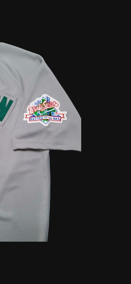 Rickey Henderson Oakland A’s Athletics 1989 Road Gray Men’s Baseball Jersey