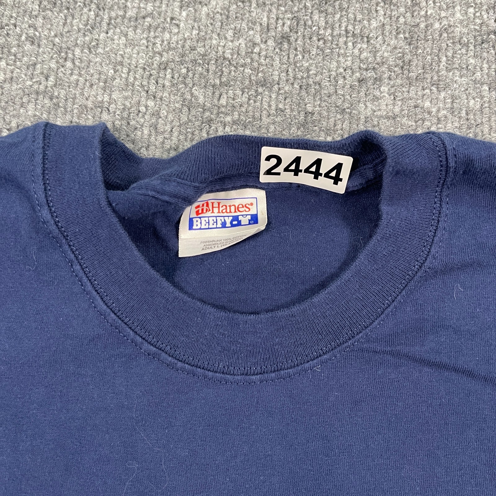 Vintage 2001 FDNY World Trade Center 9/11 Shirt Large 22×27 Blue