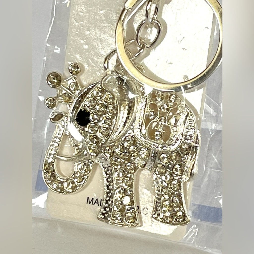 Royal Elephant Bag Charm and Key Chain