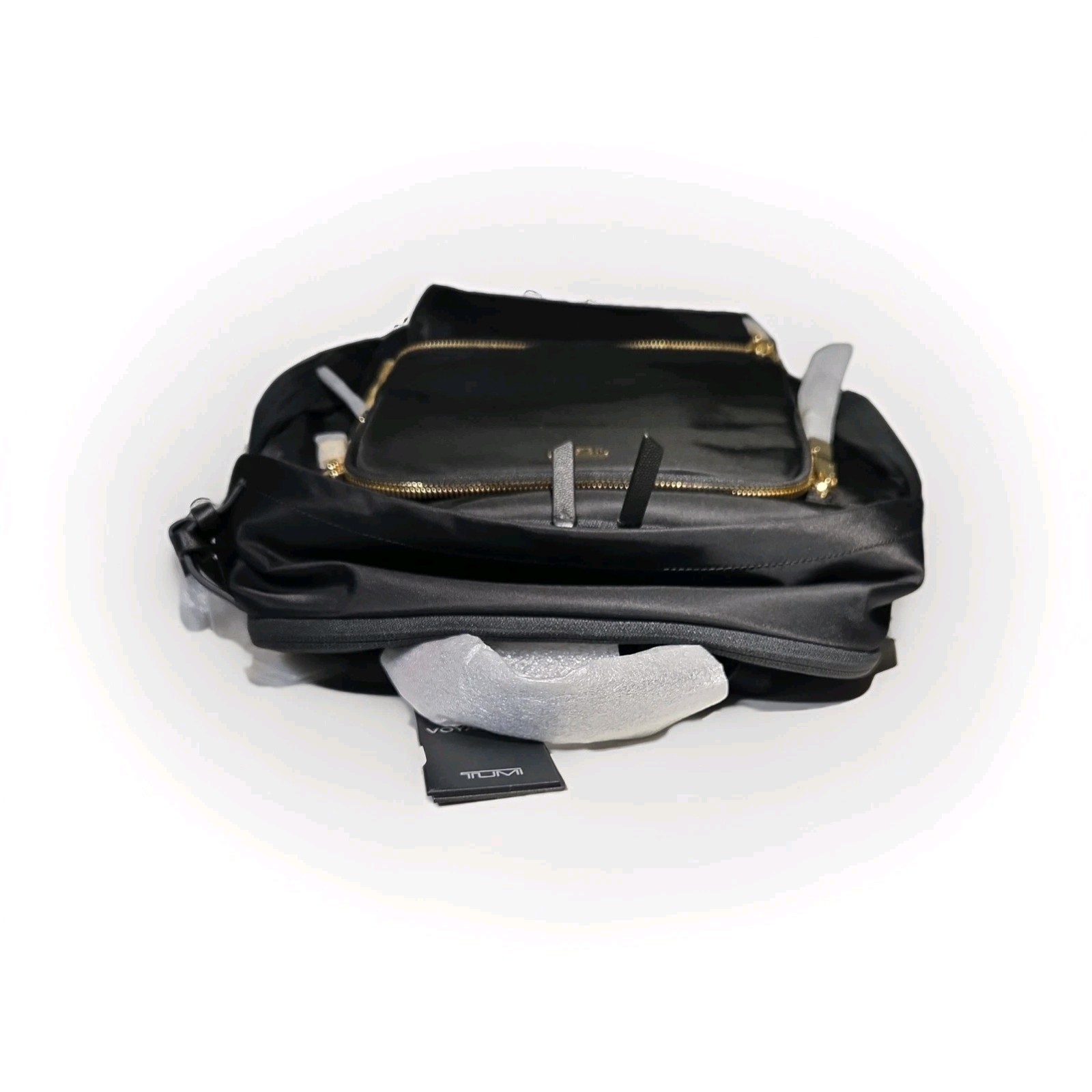 TUMI Voyageur Celina Backpack – Black/Gold