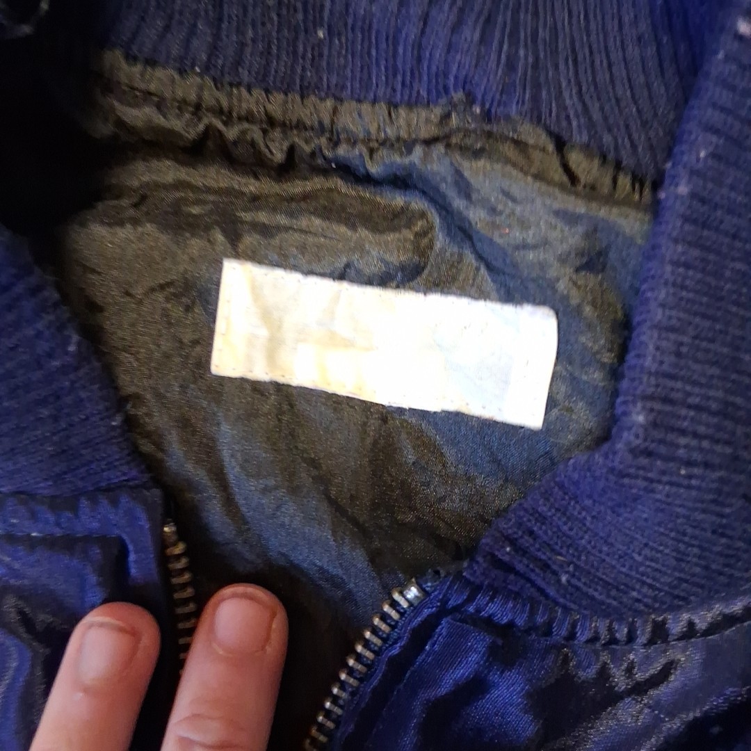 Horse Jockey Stadium Show Jumping Silk? Jacket Equestrian Sports 80s VTG AS IS