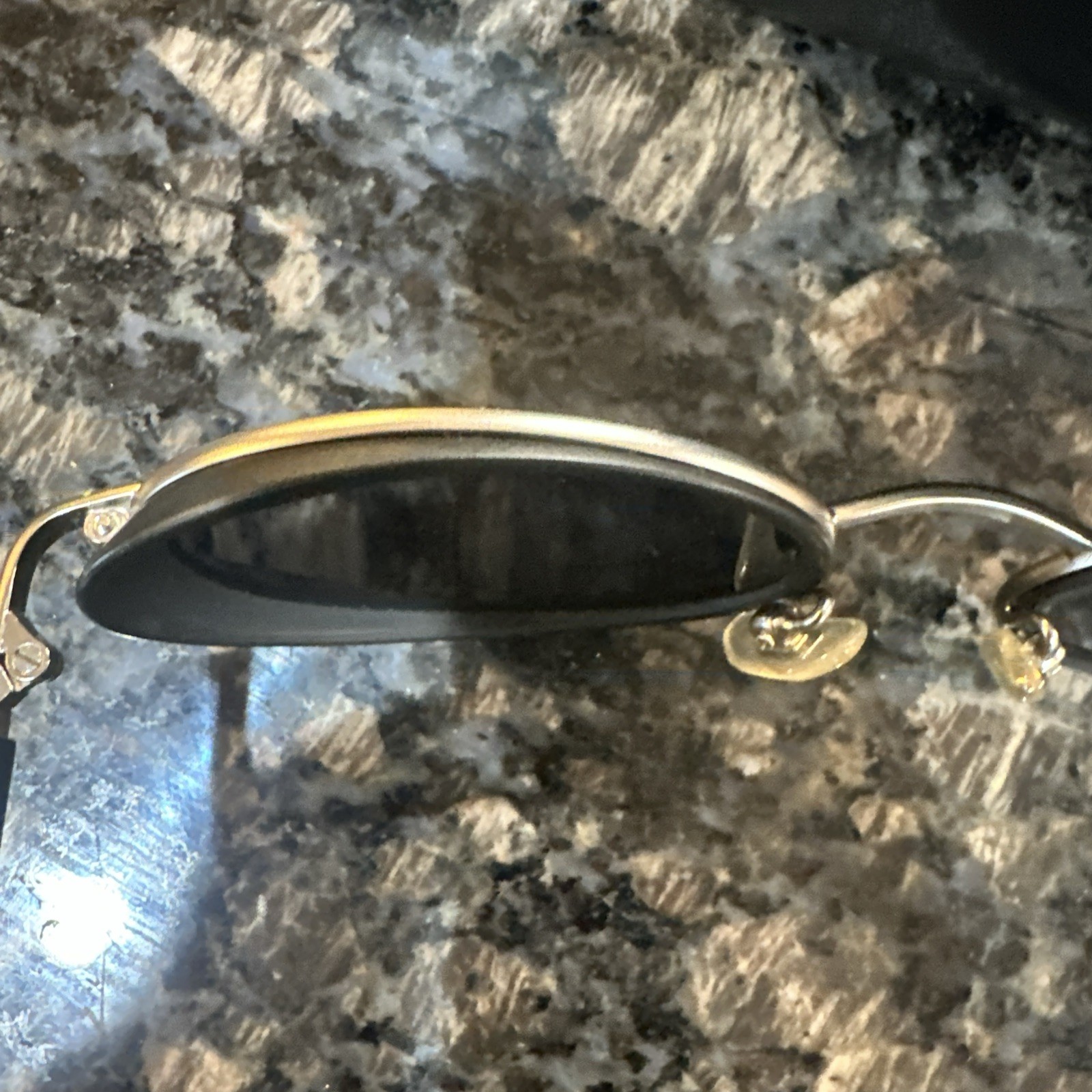 90s Yohji Yamamoto Men’s Oval Sunglasses – Metal Frame 52-6203 – Japan