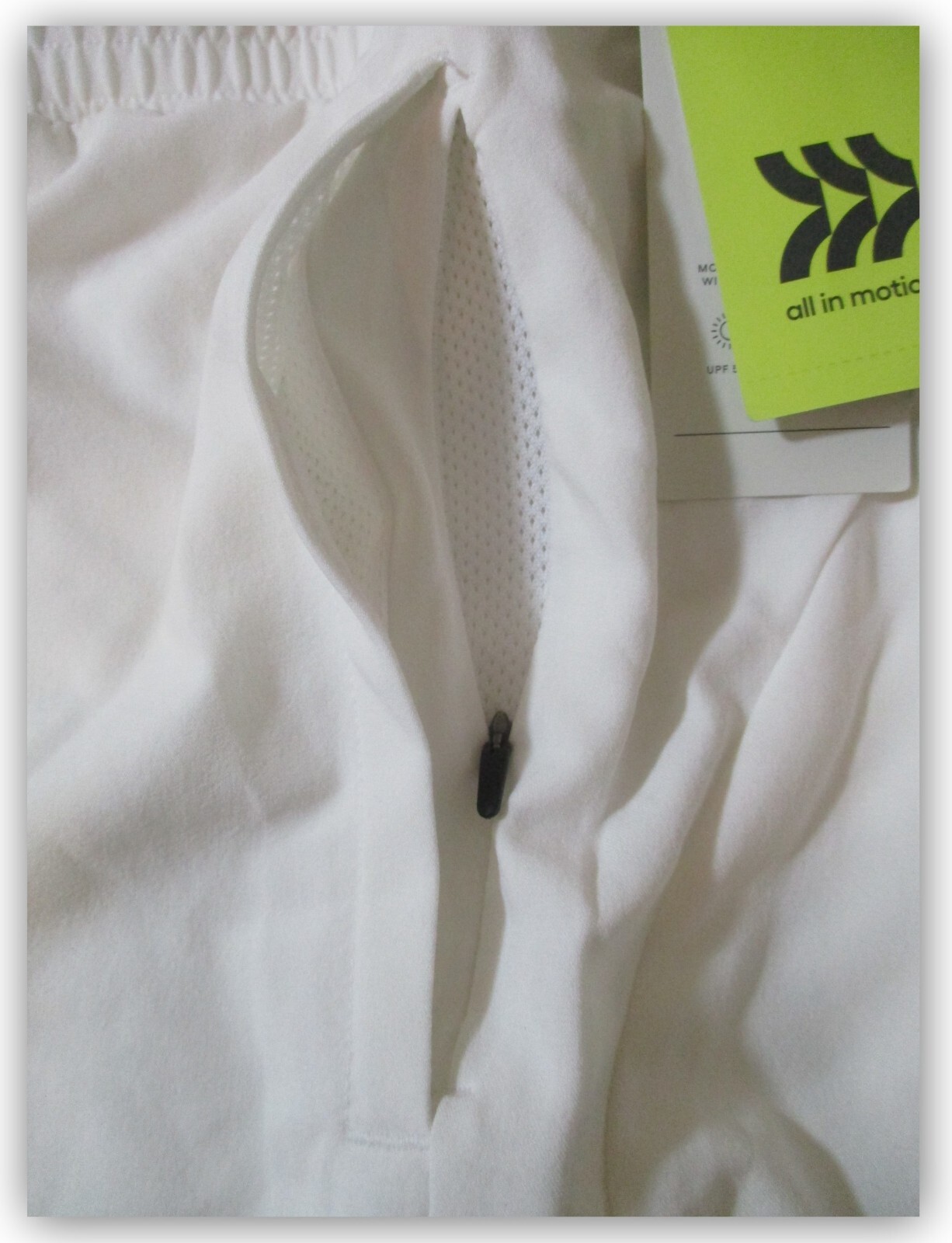 All in Motion Sport Shorts 3 pocket elastic ( 1 Zip ) & tie fully LINED