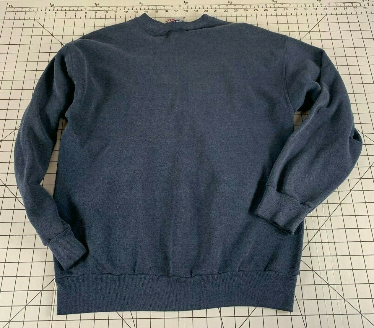 Vintage 80s 90s BIKE Brand Blank Plain Distressed Worn Faded Thin Sweatshirt