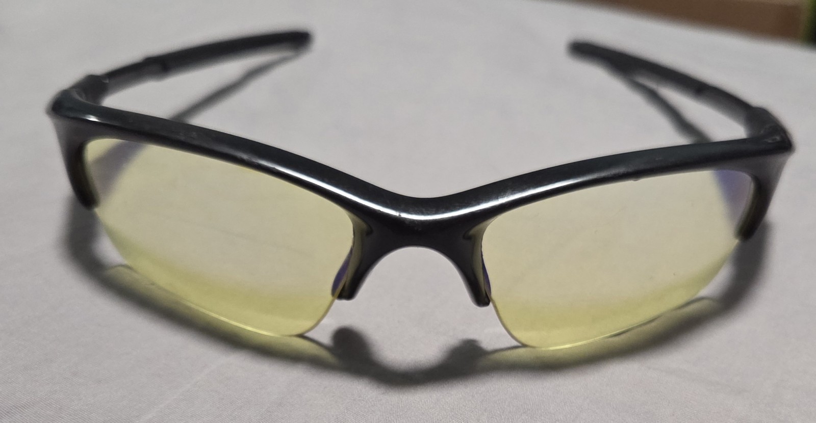 Oakley Half Jacket 1.0 Polished Black READ DESCRIPTION
