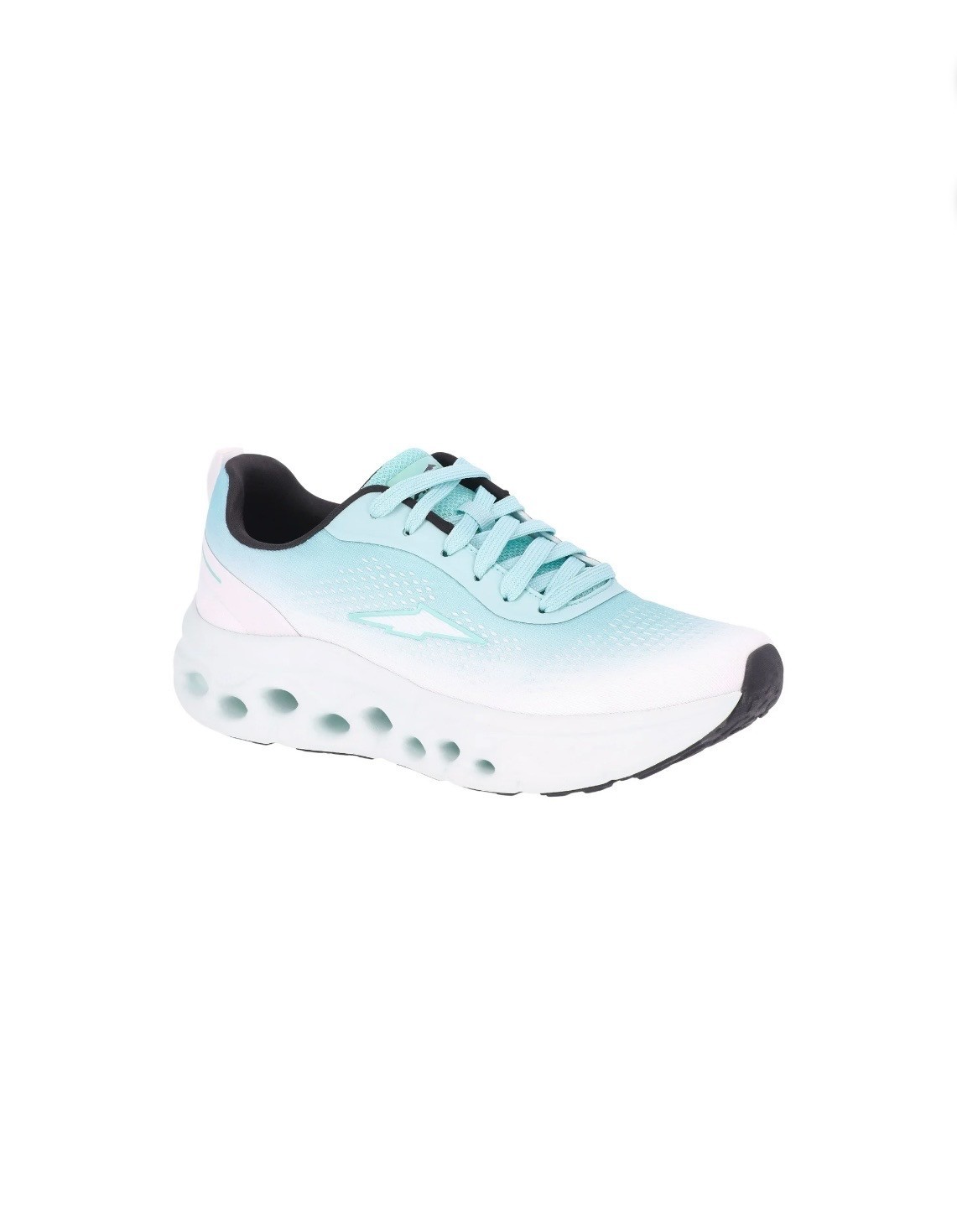 Avia Women’s Jumbo Lite Runner Shoes White Mint Green Memory Foam Lightweight Sn