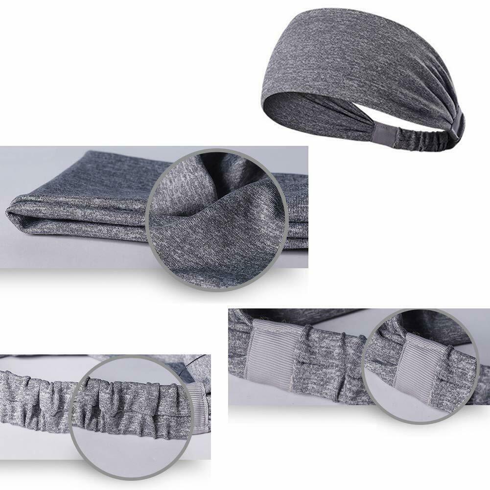 Fitness Sweatband Sport Headband Moisture Wicking Hairband Yoga Cycling Headband