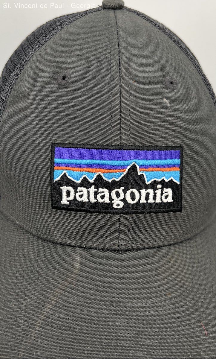 Patagonia P6 LoPro Snapback Trucker Hat Gray Mesh Back Six Panel NetPlus One Sz