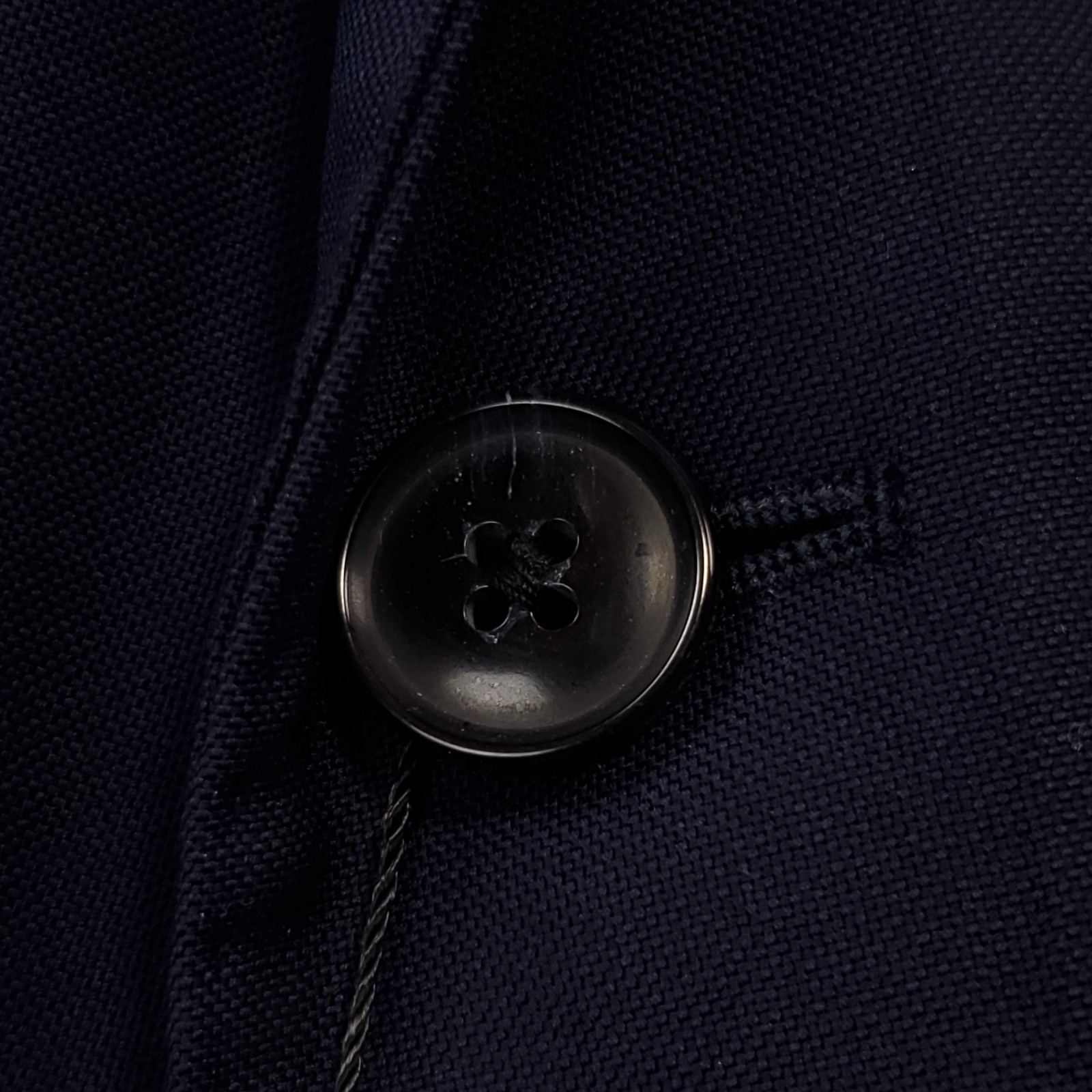 Jos A Bank Reserve Vitale Barberis Suit Jacket Mens 52R Navy Wool Two Button NEW