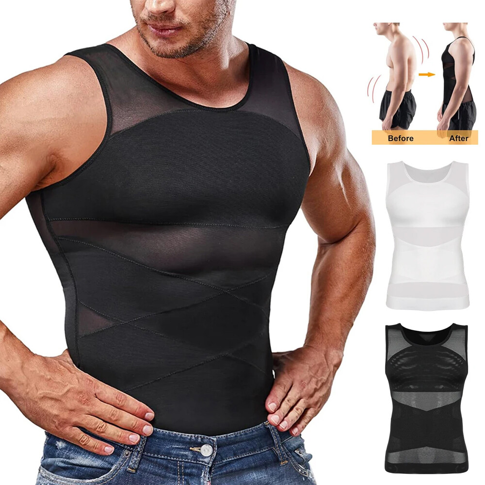 Fajas Colombianas para Hombres Men BODY SHAPER ABDOMEN CONTROL Slimming Girdles
