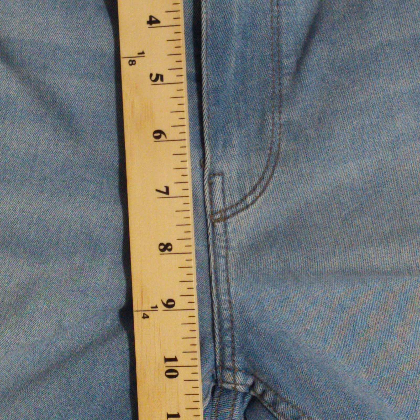 PAIGE Federal Men’s Jeans 34×33 Eberheart Light Blue Slim Straight