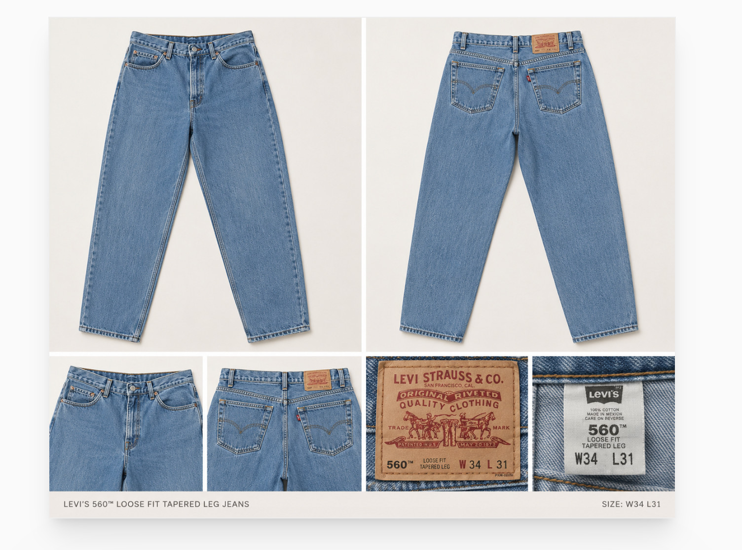 Levis 560 Jeans VINTAGE