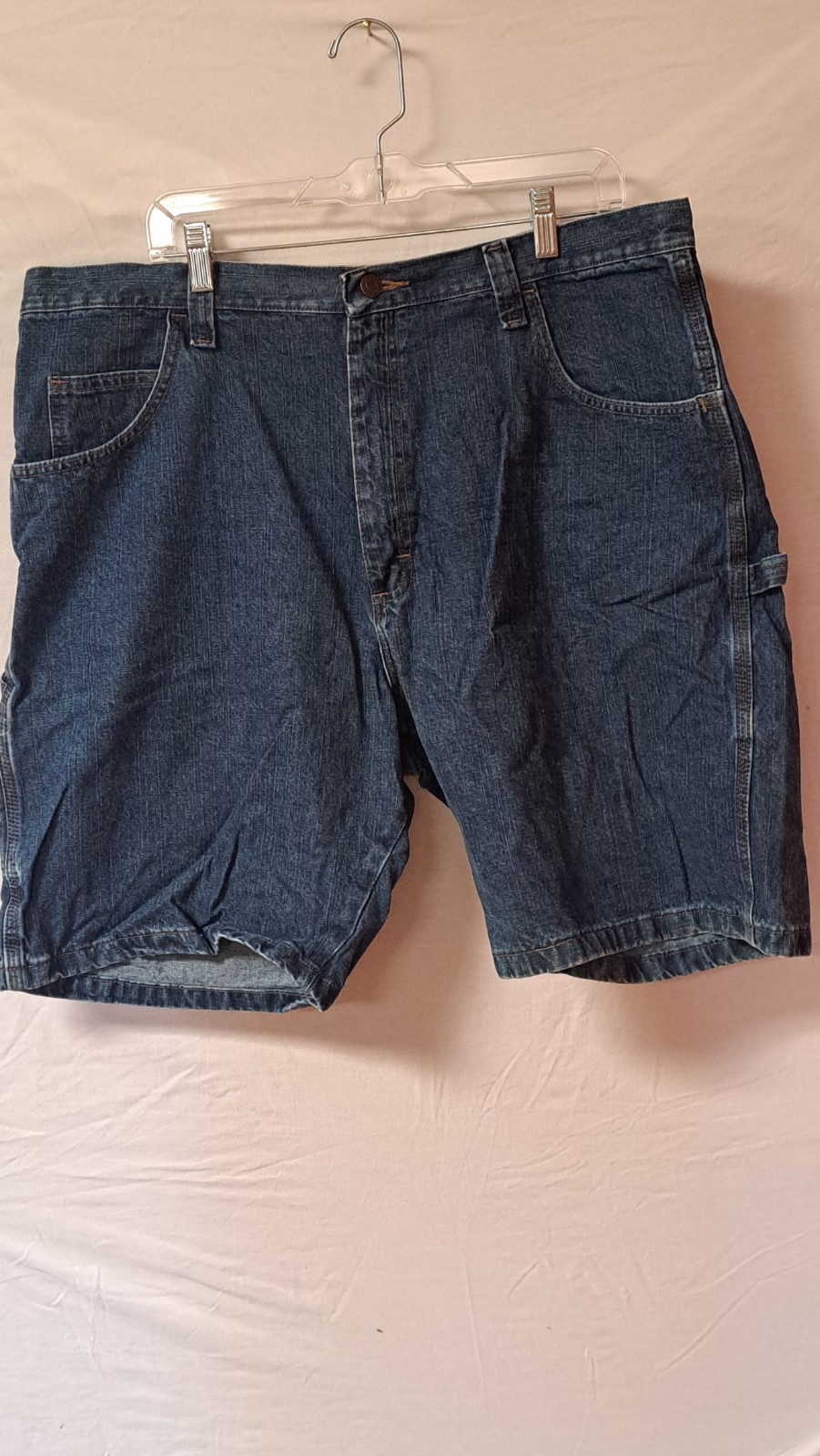 Wrangler Mens Lightweight Denim Carpenter Shorts Size 40 Reg *See description
