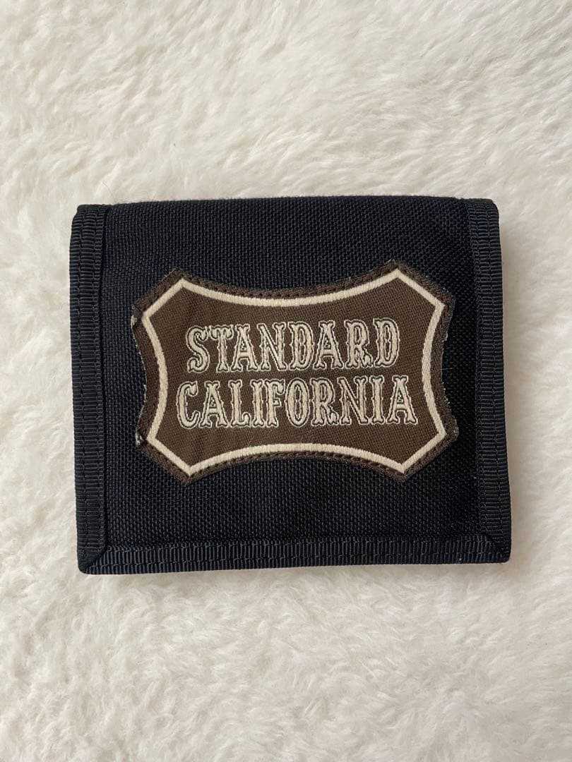 Porter Standard California Bifold Wallet Used Leather Black Condition