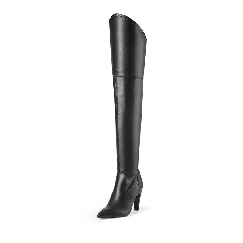 Dream Pairs Thigh High Heeled Boots Size 10