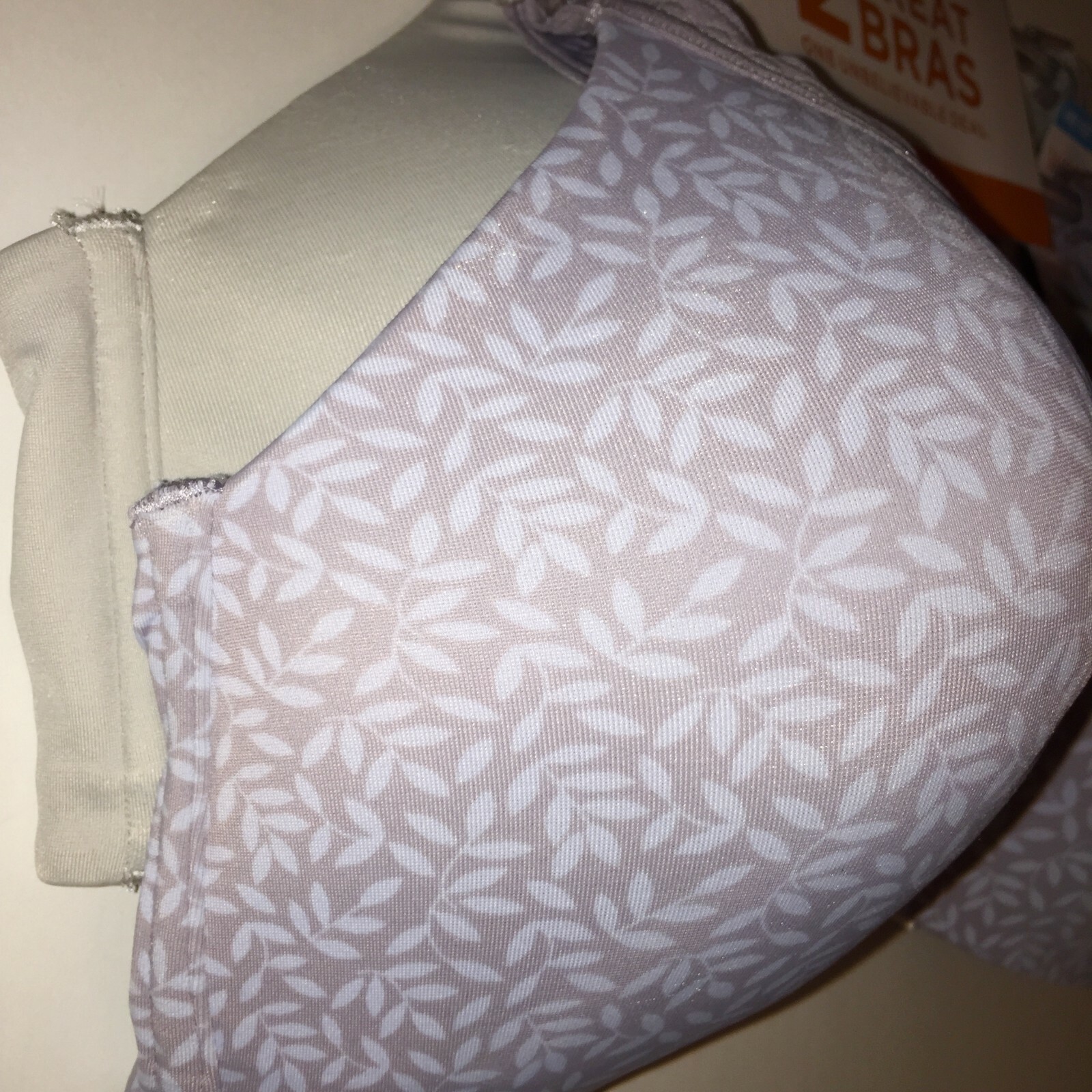 Warner’s Wire Free T-Shirt Bras Set of TWO Invisible Seamless Lined Cups NEW $60