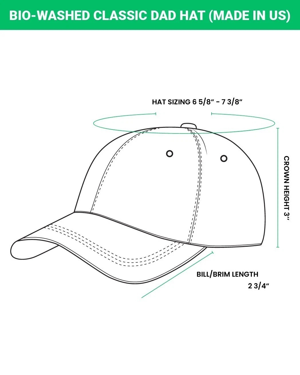 Augusta National Golf Club Members Dad Hat Classic White Fan Hat Cap
