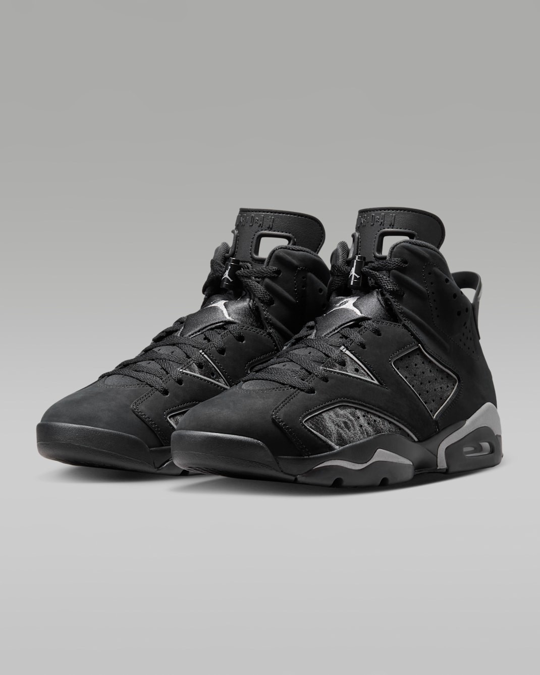 Nike Air Jordan 6 Retro “Cap and Gown” Black Silver IR2266-010 Men’s SIze NEW