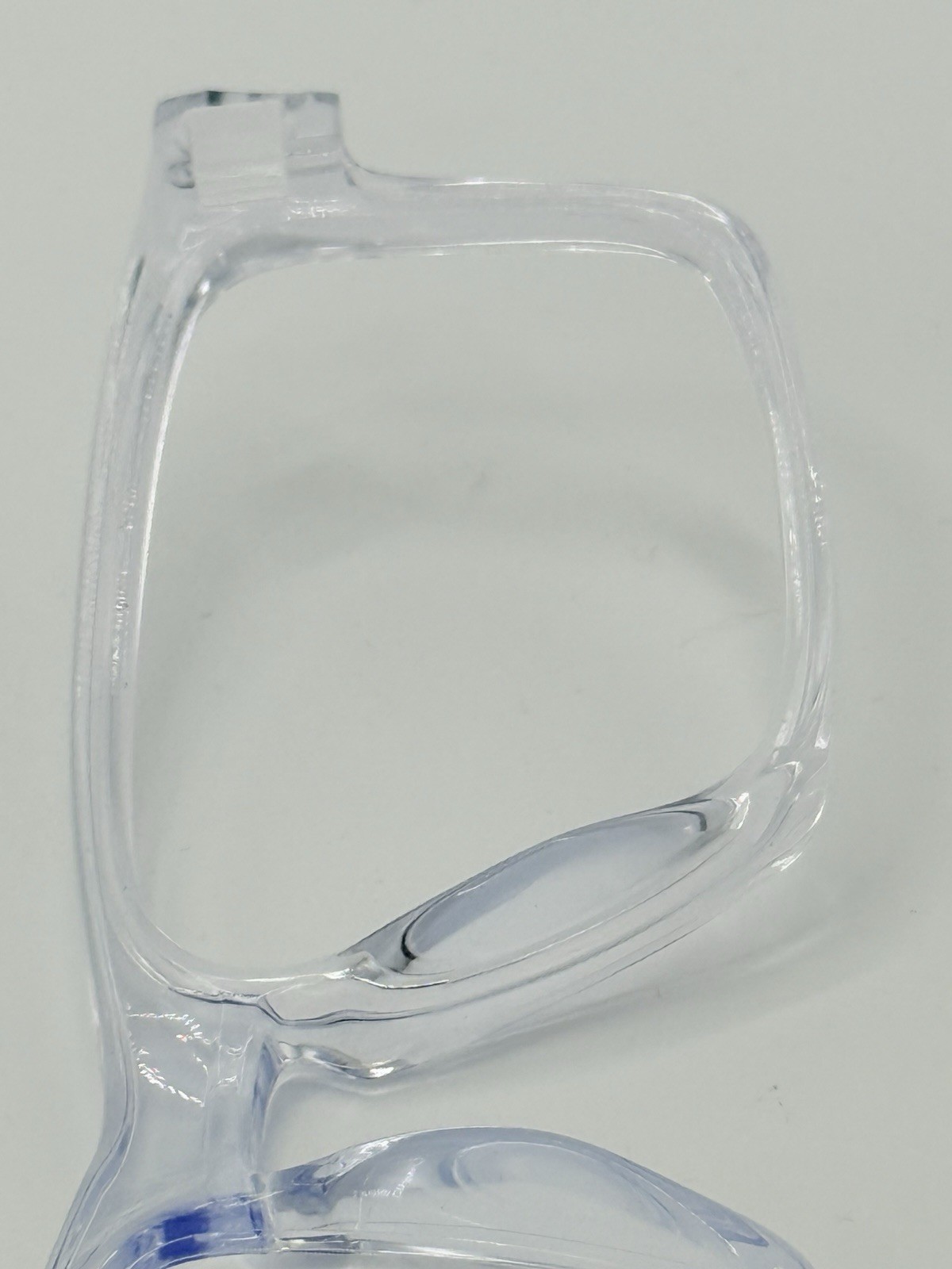 OAKLEY SLIVER SUNGLASSES CLEAR ORBITALS FRONT FRAME REPLACEMENT PARTS AUTHENTIC