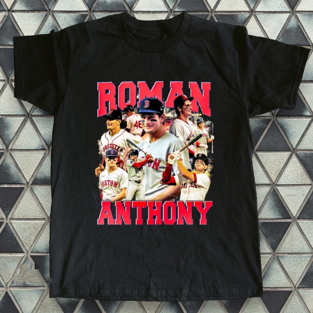 Retro Roman Anthony T-shirt, Roman Anthony Baseball Player Tee, for Baseball Fan