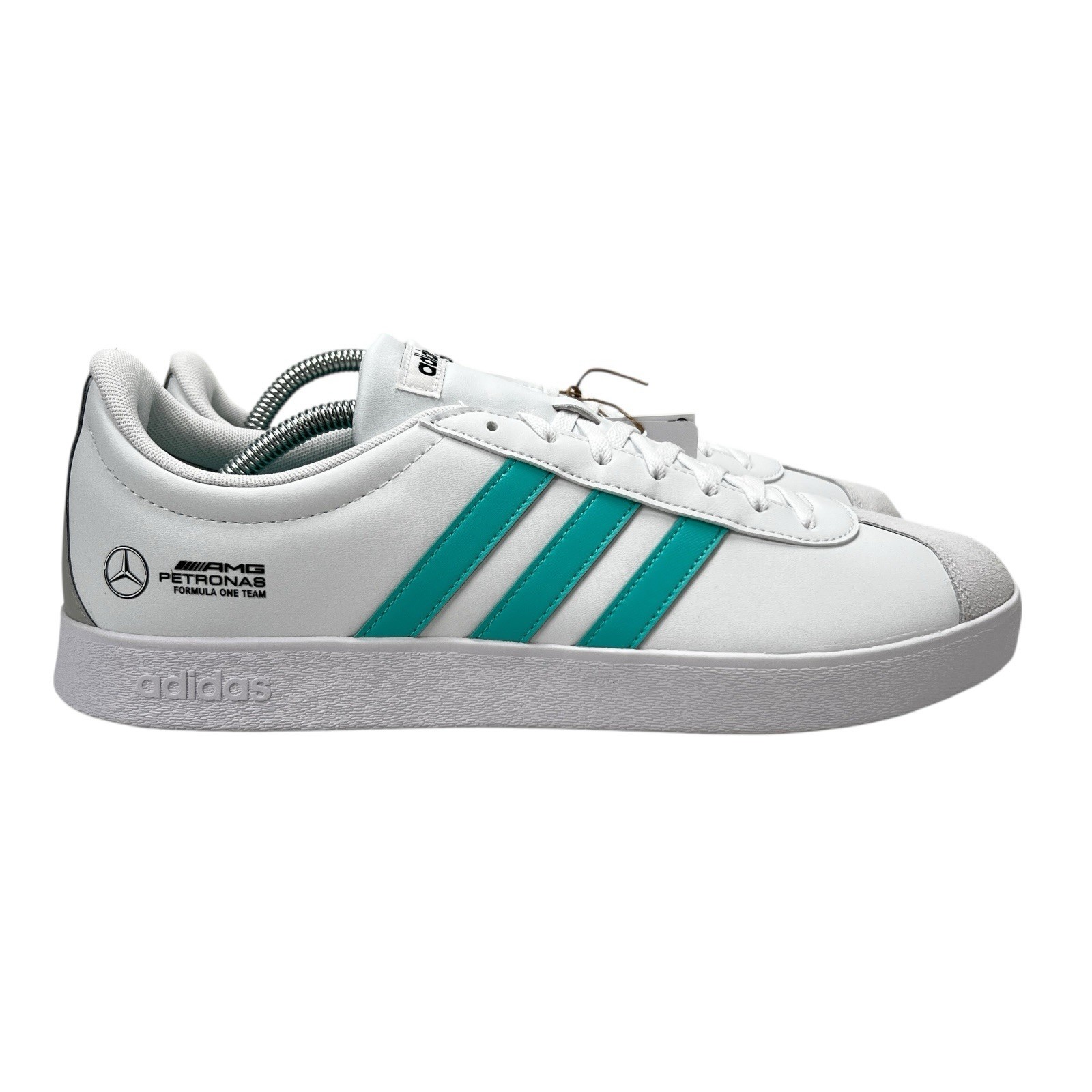 Adidas VL Court Mercedes AMG Petronas Formula One Team Shoes JR1069 Mens Sz 8-12