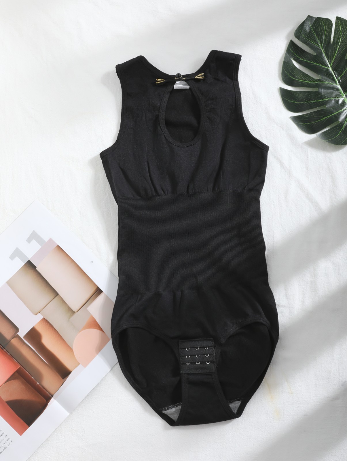 Sleeveless Seamless Shapewear Bodysuit Tummy Control Butt Lifter
