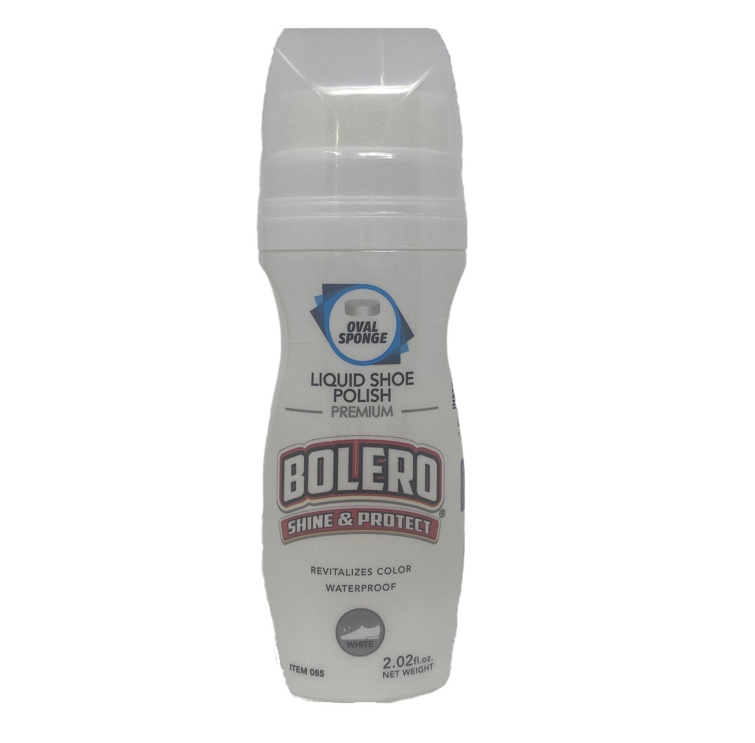 Bolero Liquid Shoe Polish Shine Protect Waterproof 60mL Color Black White Brown