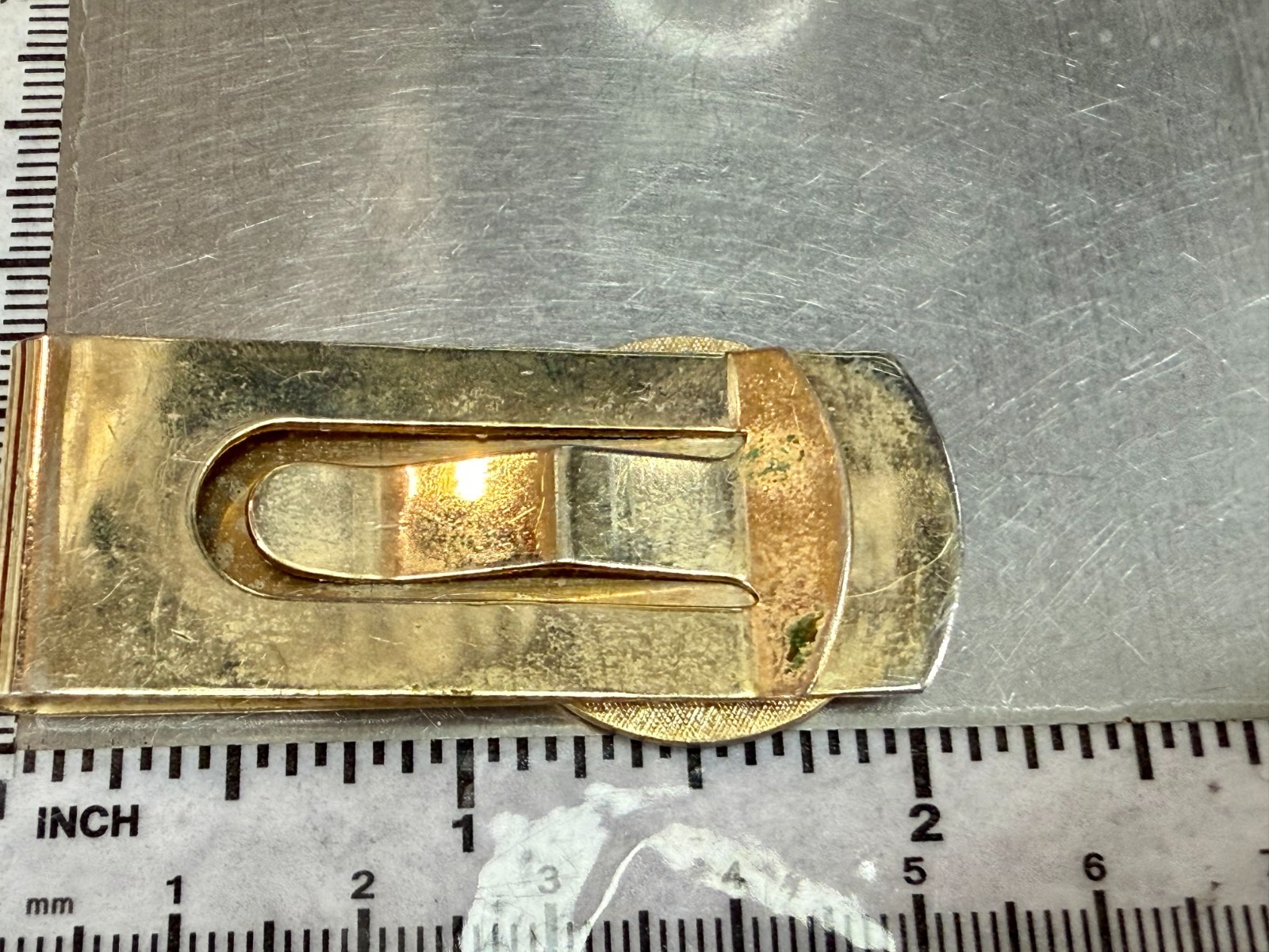 United States of America $20 Novelty Coin – Vintage Gold Tone Money Clip