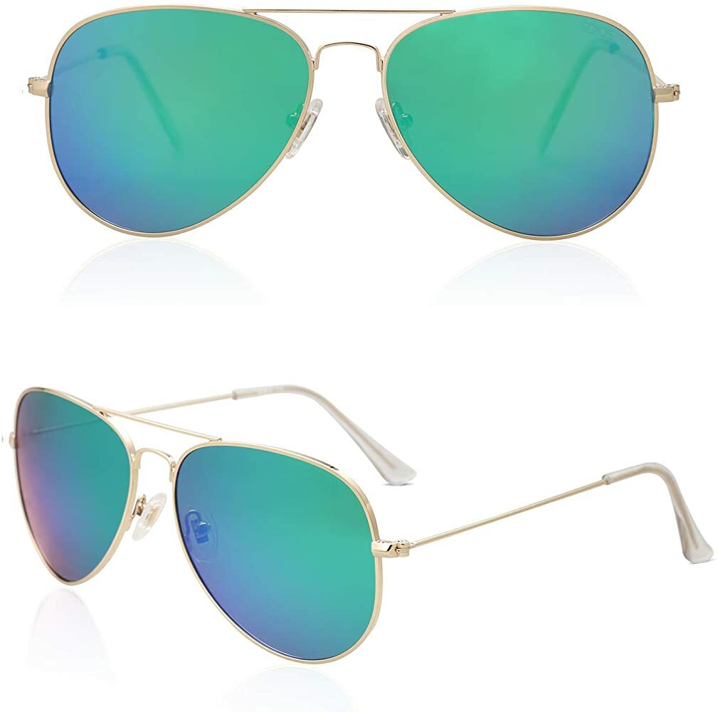 Polarized Aviator Sunglasses For Men Women Unisex Vintage Driving Sport Sunglass