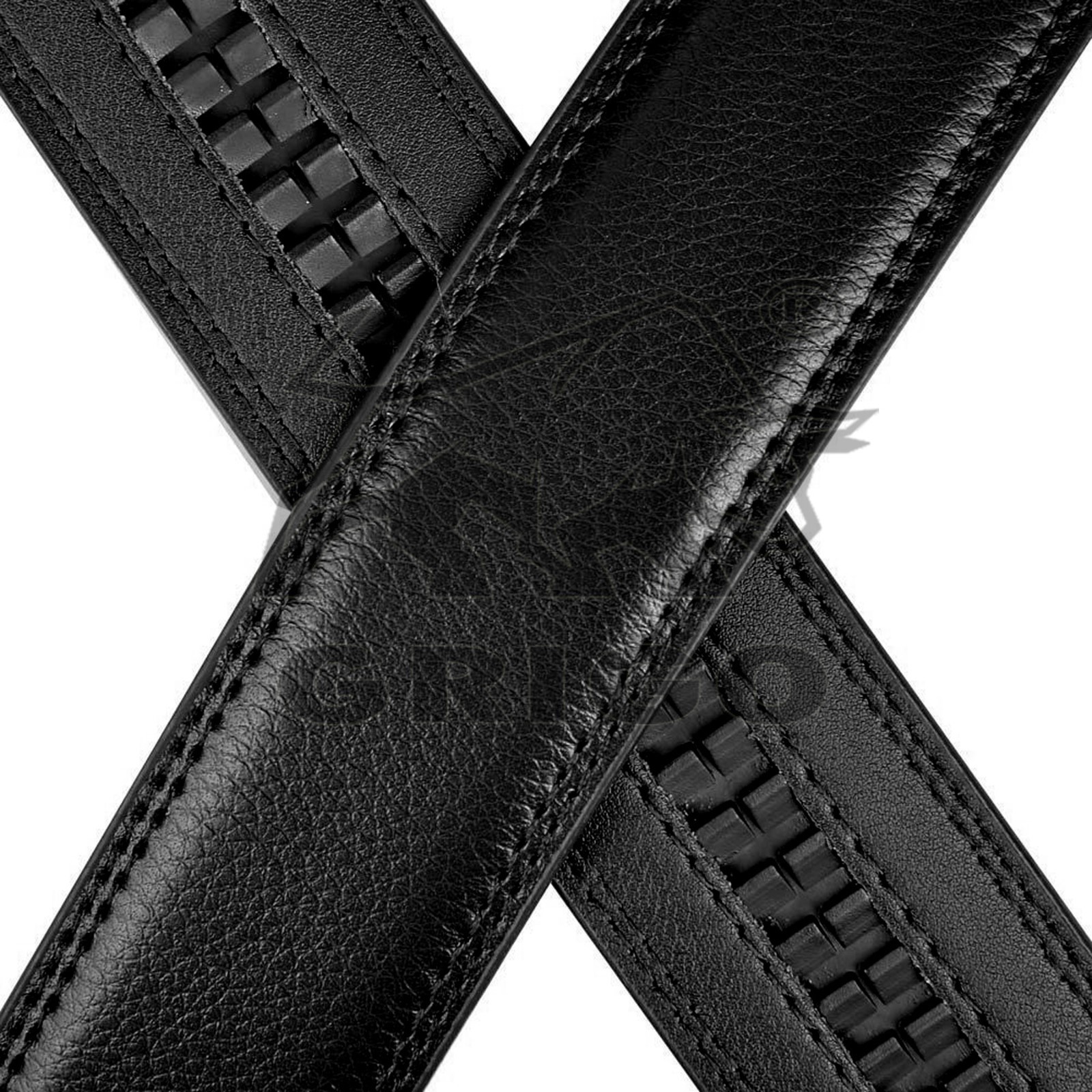 Fashion Men’s Automatic Real Leather Ratchet Belt Strap Jeans Waistband Gift