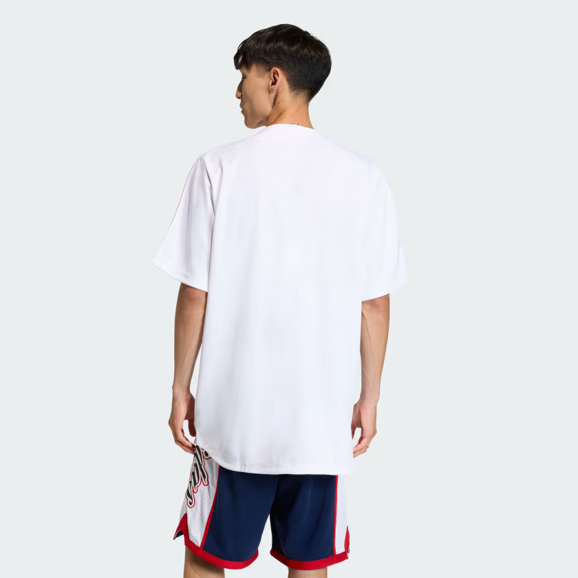 adidas men SUMMER LEAGUE VARSITY BASEBALL JERSEY