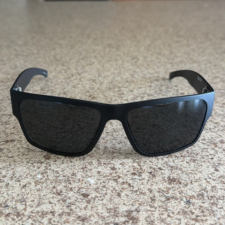 Men’s Gatorz Sunglasses with Black Aluminum Frame and polarized lenses.