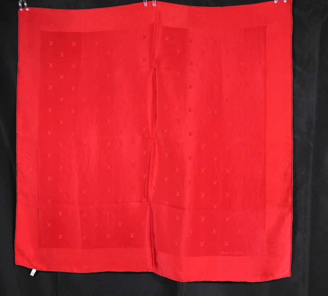 LOUIS VUITTON Large Scarf Silk D602 Japan
