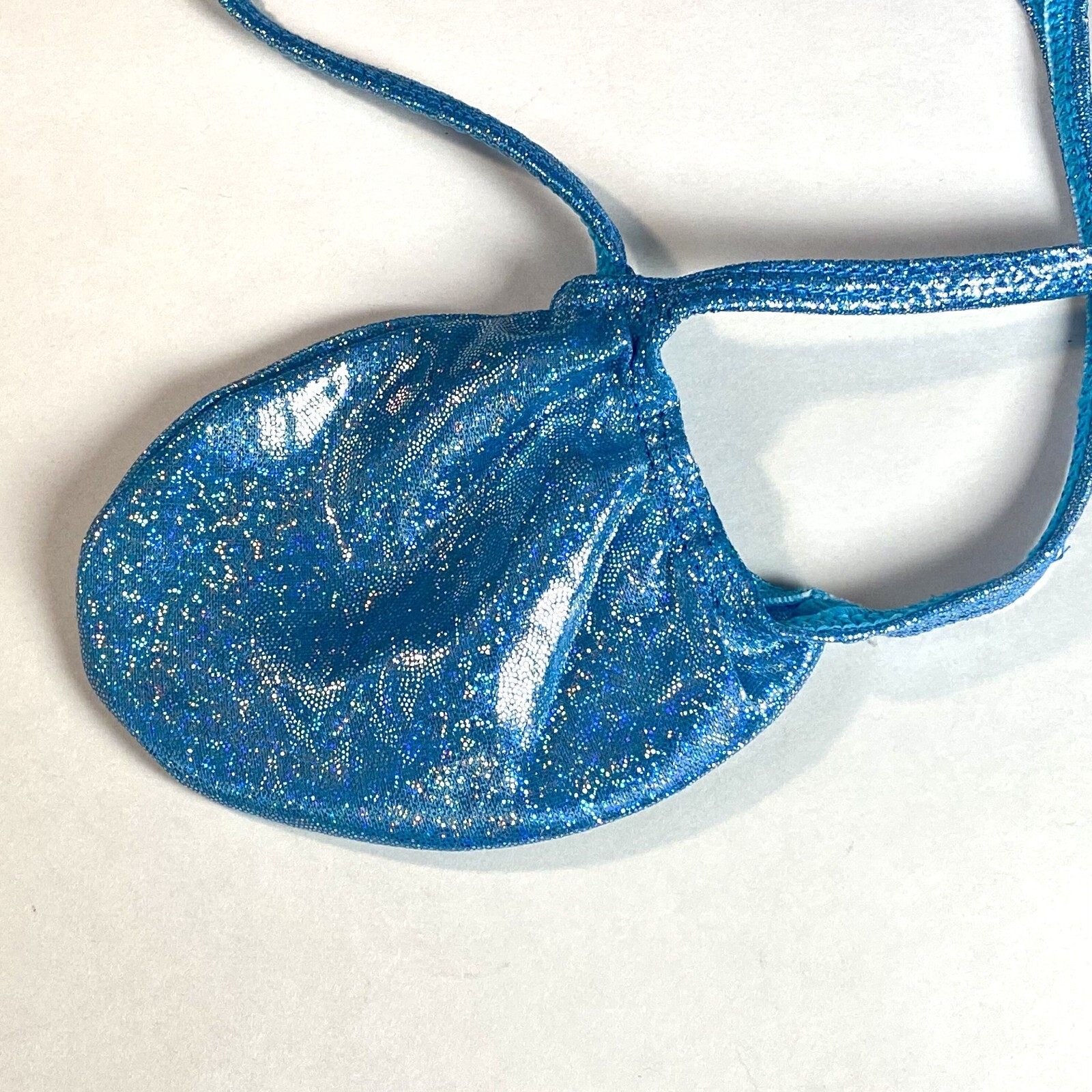 K403 G Sexy Mens Grape Smugglers Pouch String Thong Foiled Metallic Shiny