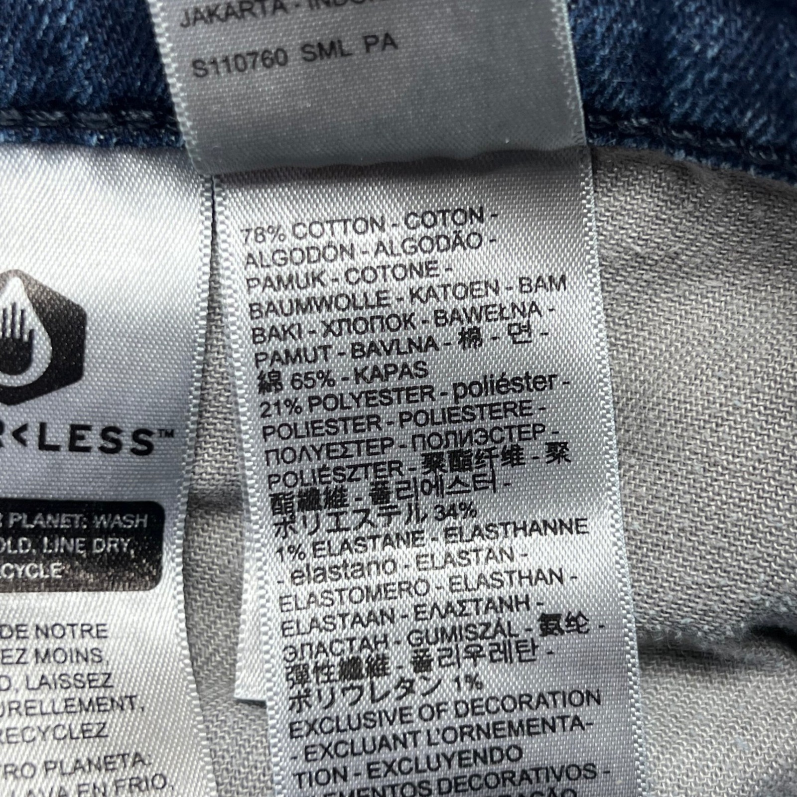 Levis 502 Jeans Mens 33×30(34×28) Regular Taper Denim Stretch All Seasons Tech