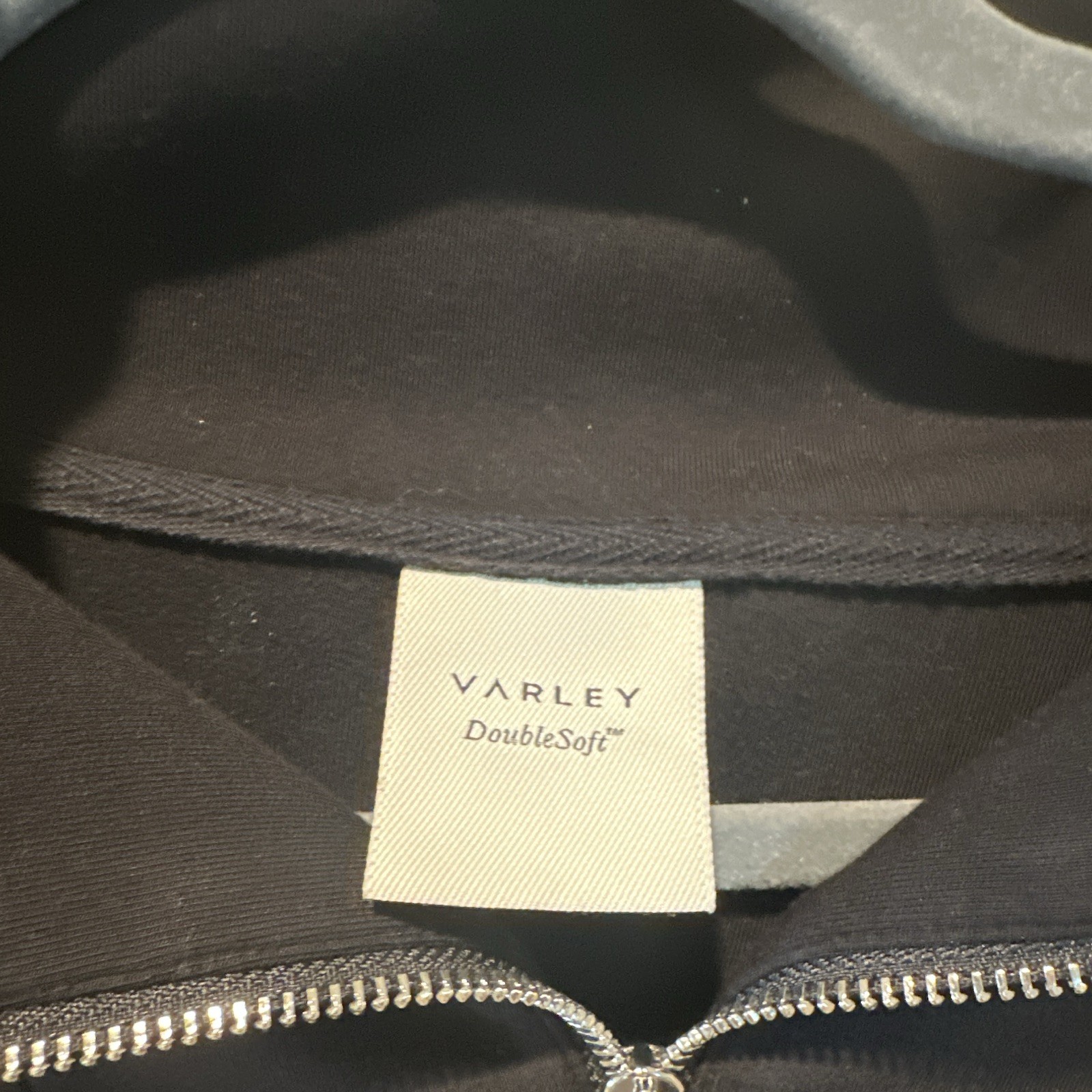 Varley Magnolia Half-Zip Sleeveless Tank Top, DoubleSoft, Size MED
