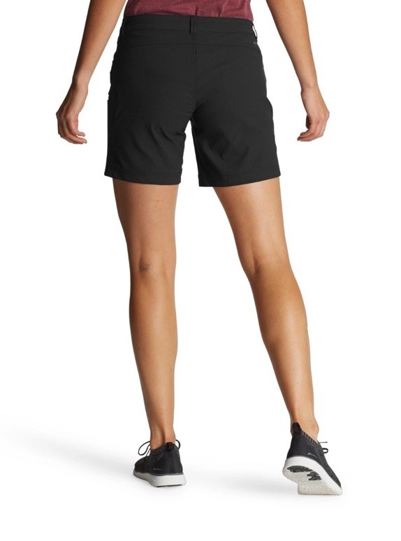 $60 Eddie Bauer Women’s Rainier shorts- Black – Size 6- NEW Tags