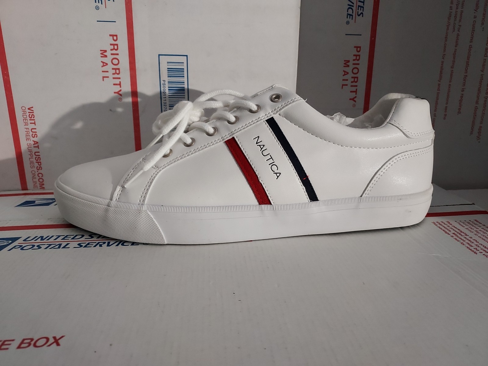 Men’s Nautica Avery White Low Cut Oxford Shoes size mens 12 – #319