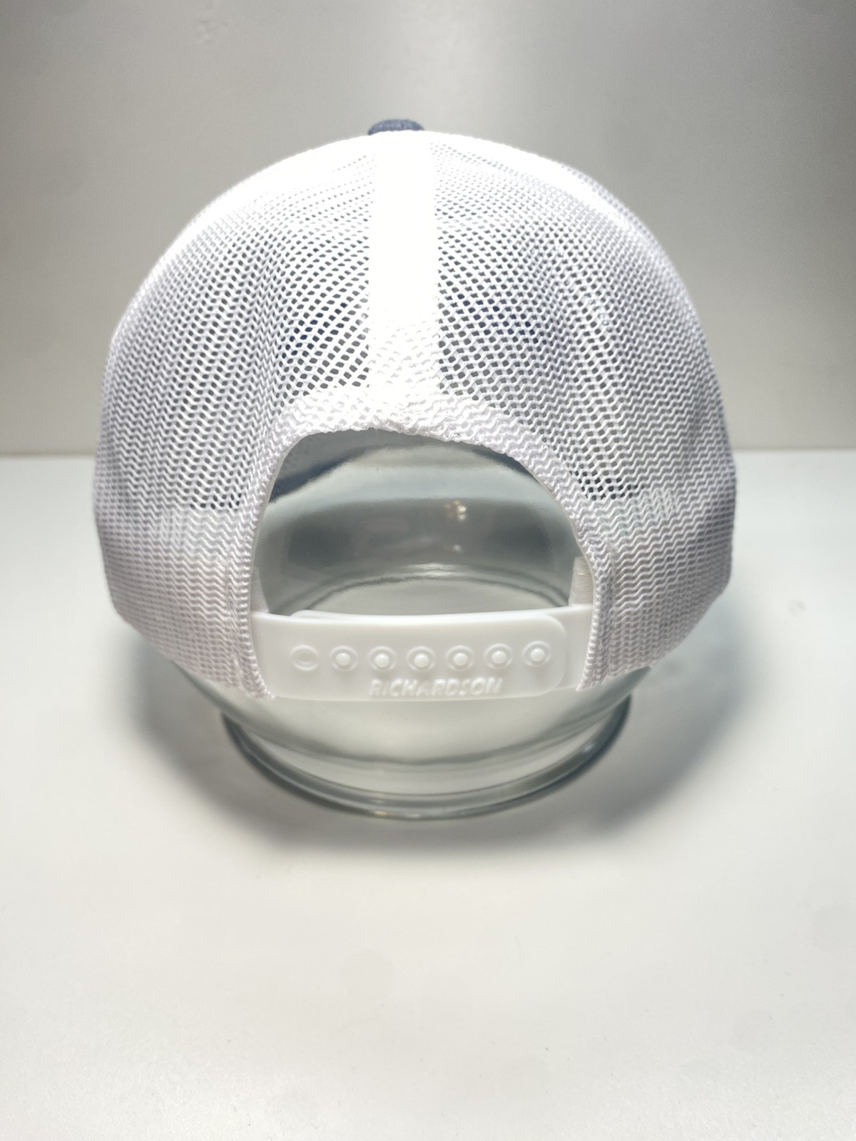🔥 Ford Oval Logo Hat, Richardson 112 Gray/white Trucker Retro Cap Trucks Racing