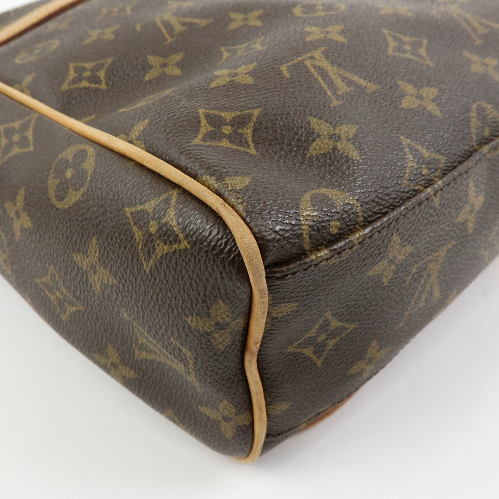 Louis Vuitton Monogram Abbesses Messenger Bag Brown M45257 Authentic Used F/S