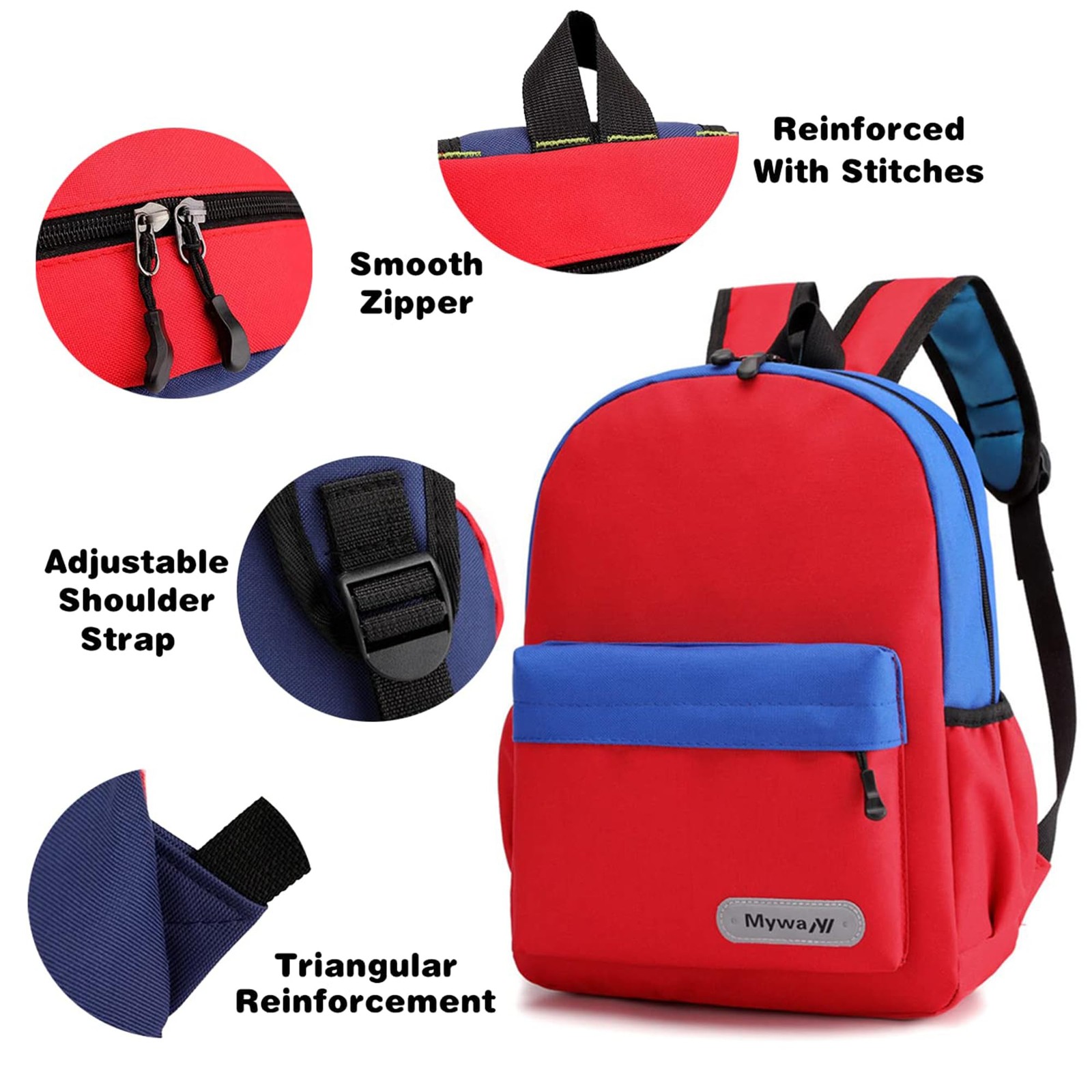 13 inch Kids Preschool Toddler Backpack Cute Cool Lightweight Daypack For Boy…
