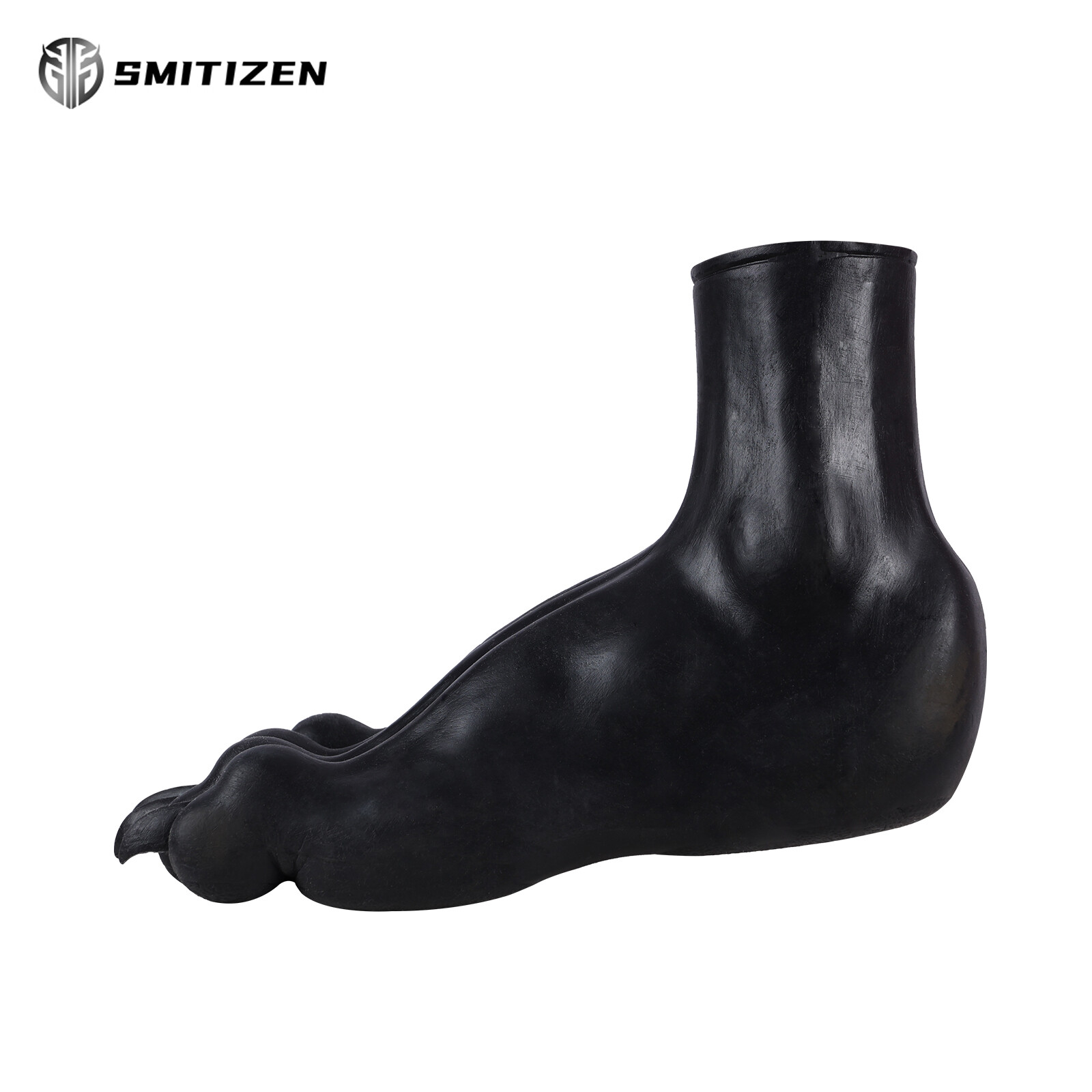 Smitizen Silicone fake claw Black Beast Paw monster Feet Realistic Skin Cosplay