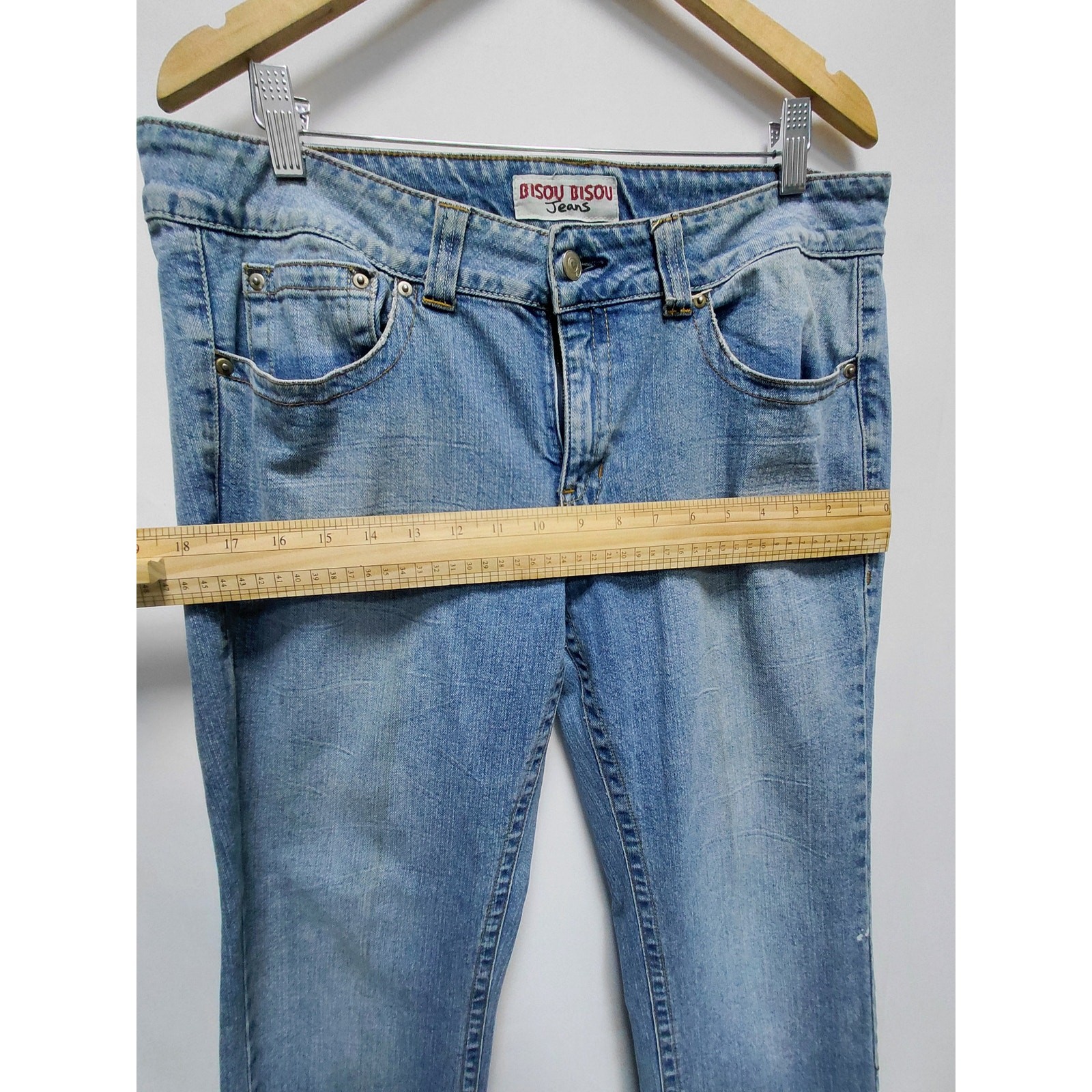 Bisou Bisou Light Wash Jeans Mid (10-12 in) Regular Denim