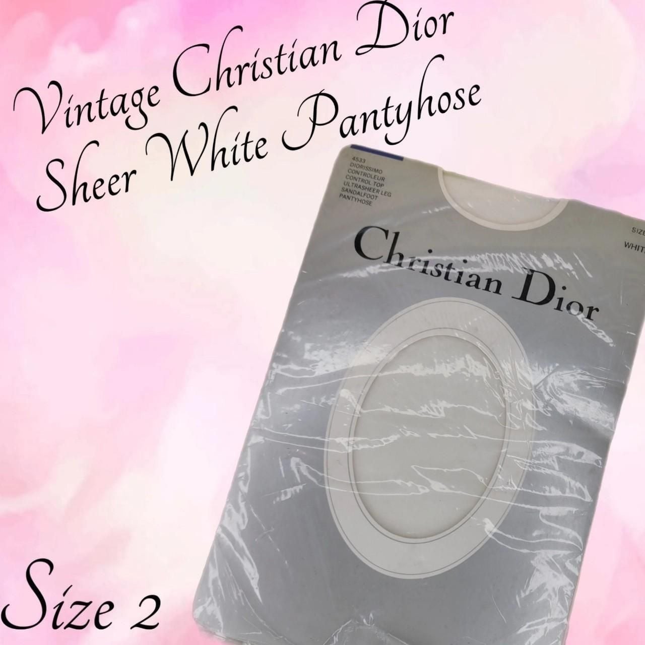Christian Dior Diorissimo Controleur Ultrasheer Pantyhose