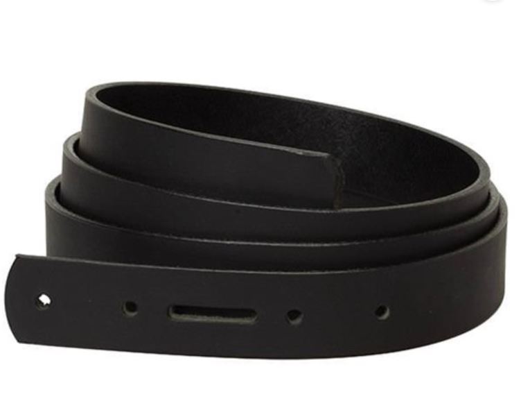 MEN’S GENUINE BUFFALO LEATHER BELT HEAVY DUTY WORK DRESS 1 1/4 _AMISH MADE_1.25″