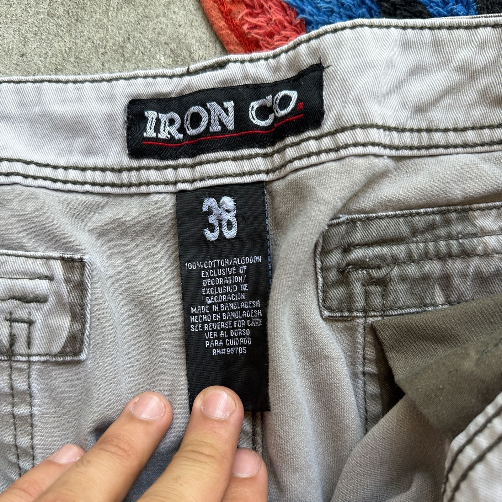 Iron Co. Men’s Camo Cargo Shorts
