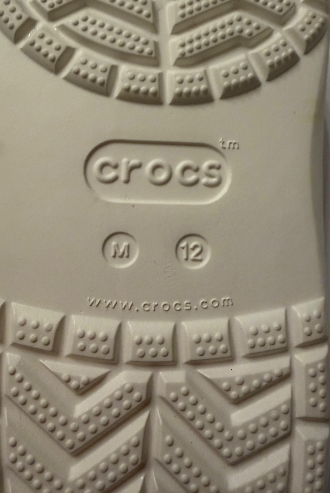 Size 12 – Crocs Men’s Bayaband Clog White Navy Slides Shoes