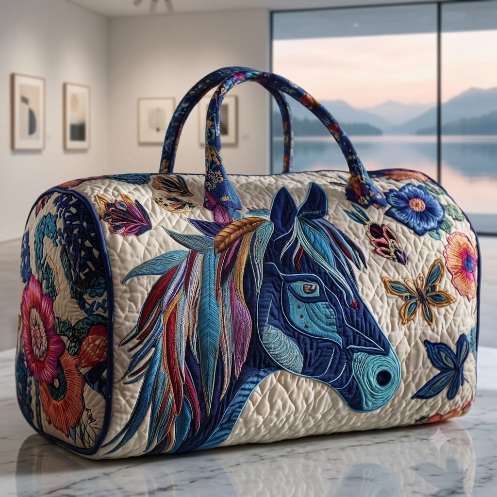 Shoulder Tote Bag Quilted Tote Bag & Lightweight Travel Bag