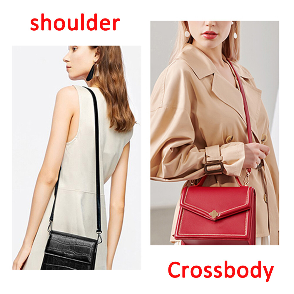 Leather Shoulder Bag Belt Strap Crossbody Replacement Handbag Handle Adjustable