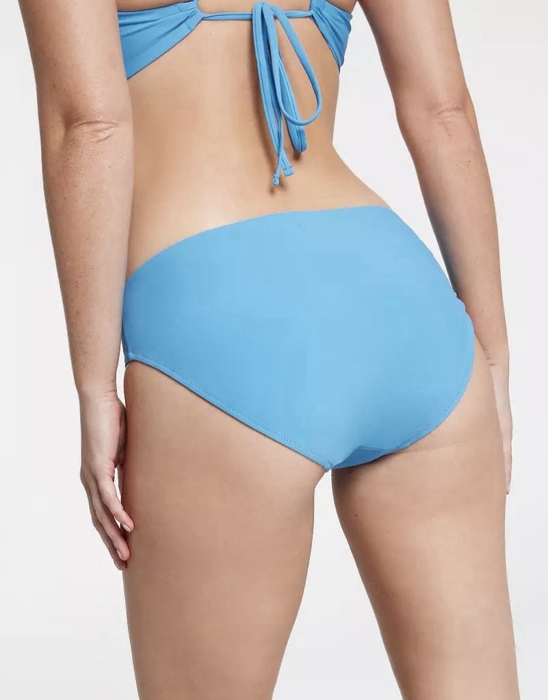CALIA Core Mid Rise Swim Bottoms Size XL Tranquil Blue Beach Vacation NEW $48